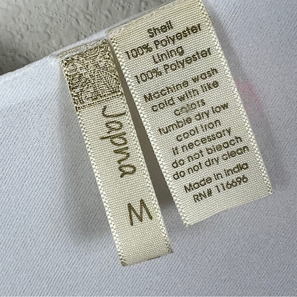 Japna Women's Camisole Top Lips Print Adjustable Straps Lined Flowy Size M - Picture 4 of 8